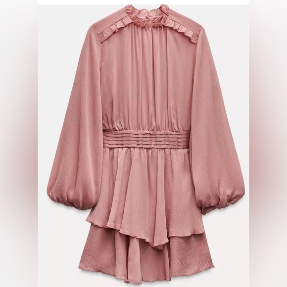 Zara Dresses & Skirts - Zara Ruffled Mini Dress